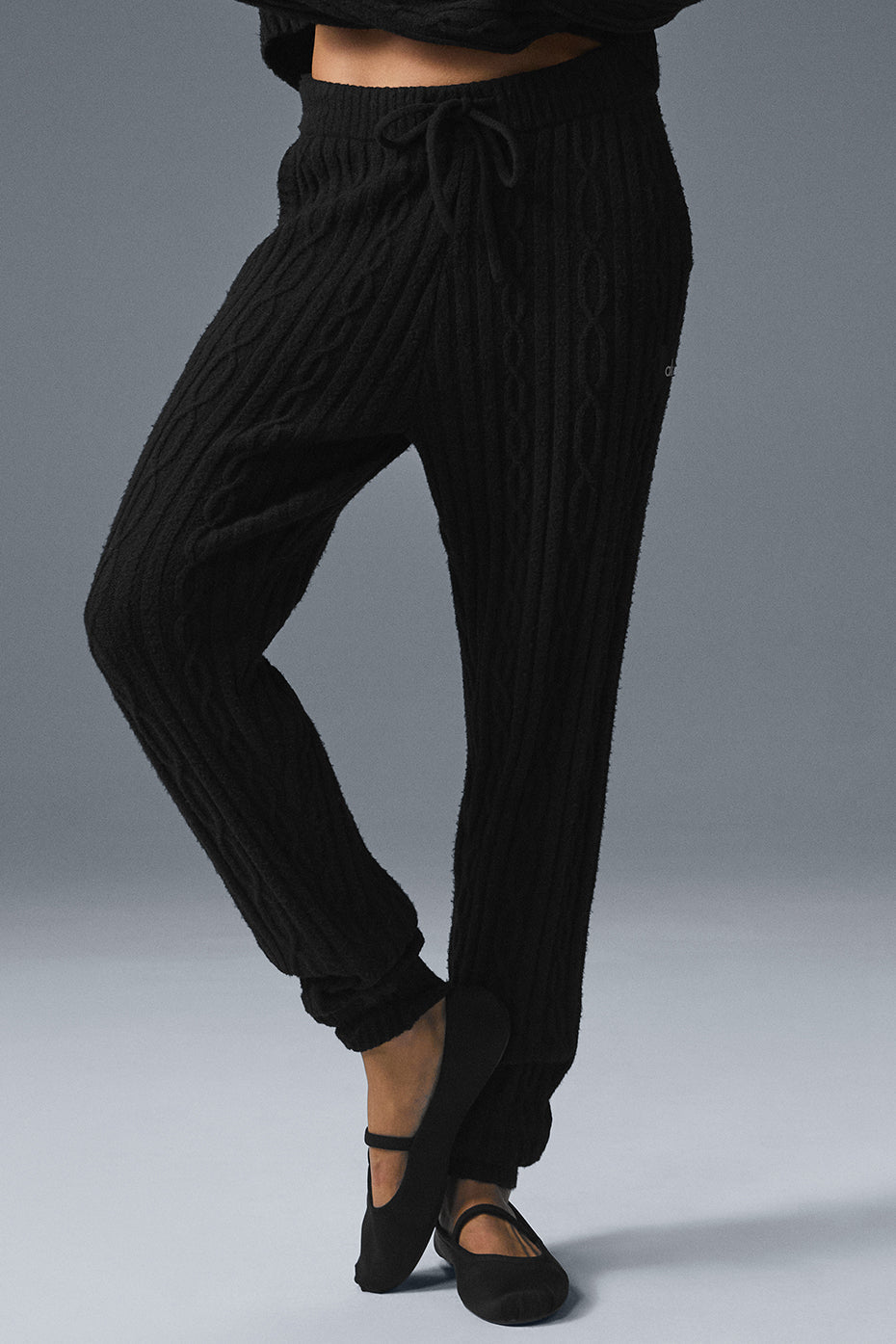 Alo Yoga Women'S Cable Knit Winter Bliss Pant