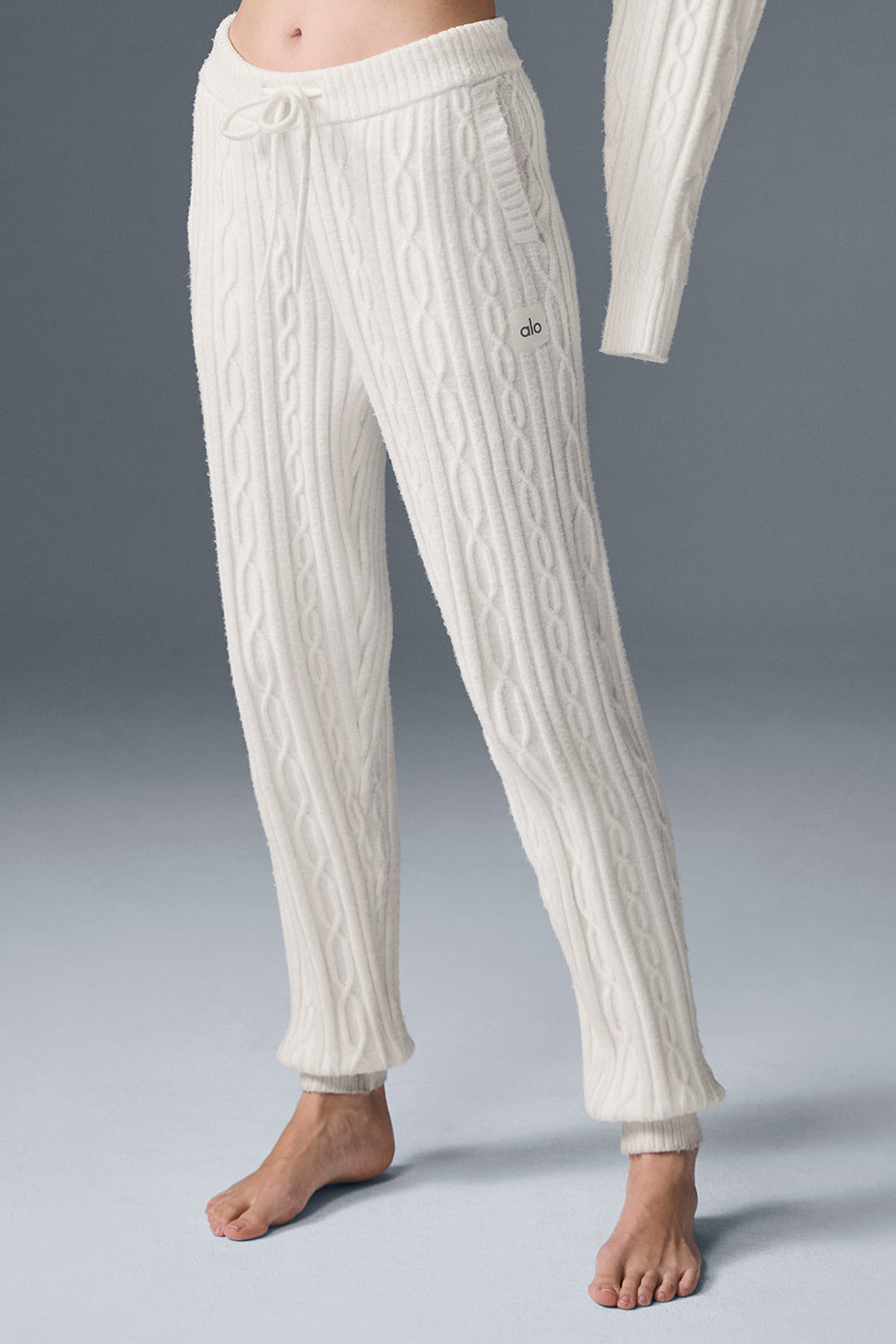 Alo Yoga Women'S Cable Knit Winter Bliss Pant