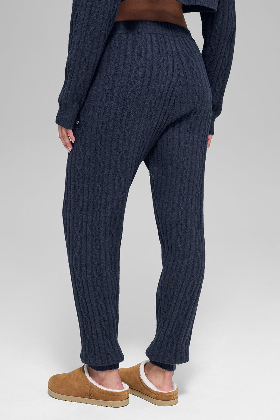 Alo Yoga Women'S Cable Knit Winter Bliss Pant