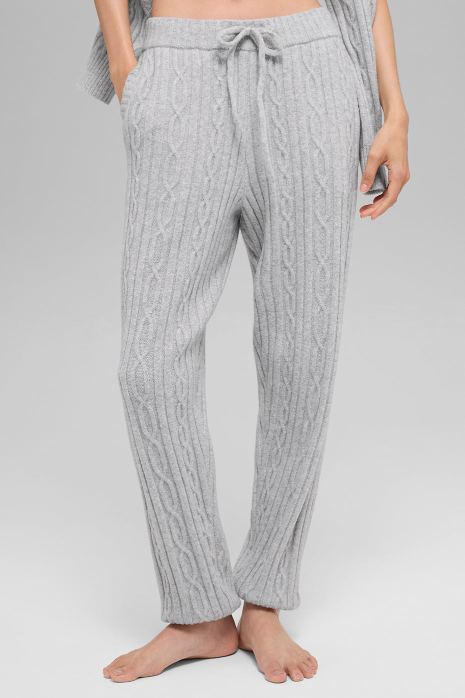 Alo Yoga Women'S Cable Knit Winter Bliss Pant