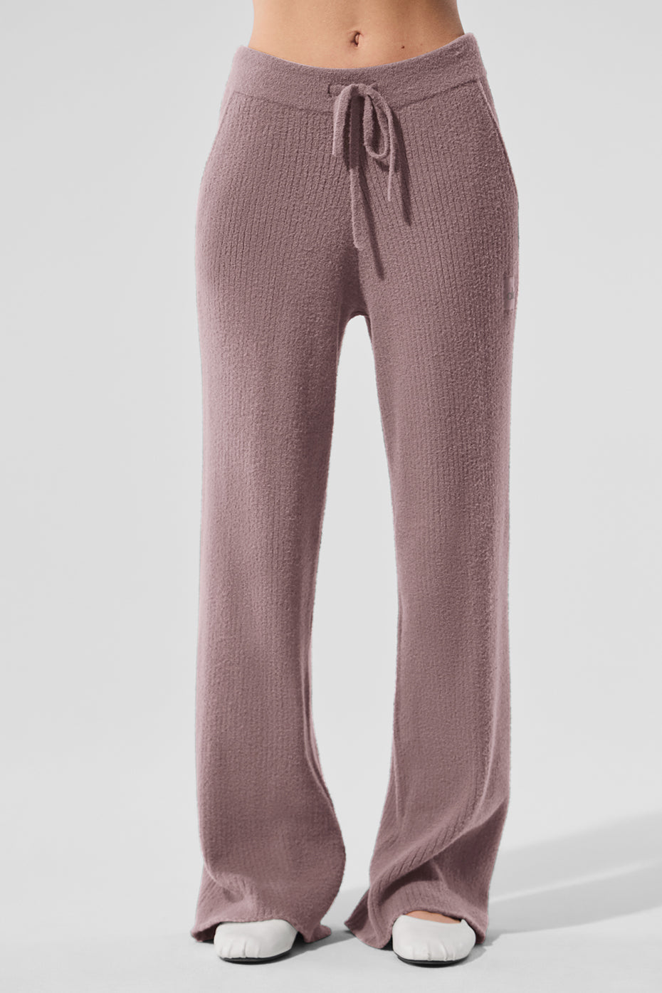 Alo Yoga Snuggle Up Sweater High-Waist Wide Leg Pant