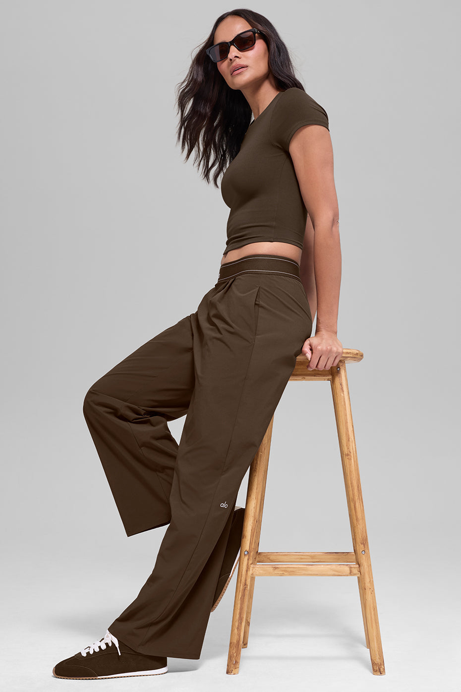 Alo Yoga Women'S Suit Up Trouser (Regular)