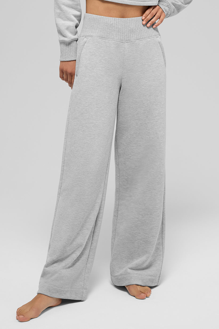 Alo Yoga Women'S Serenity Wide Leg Sweatpant
