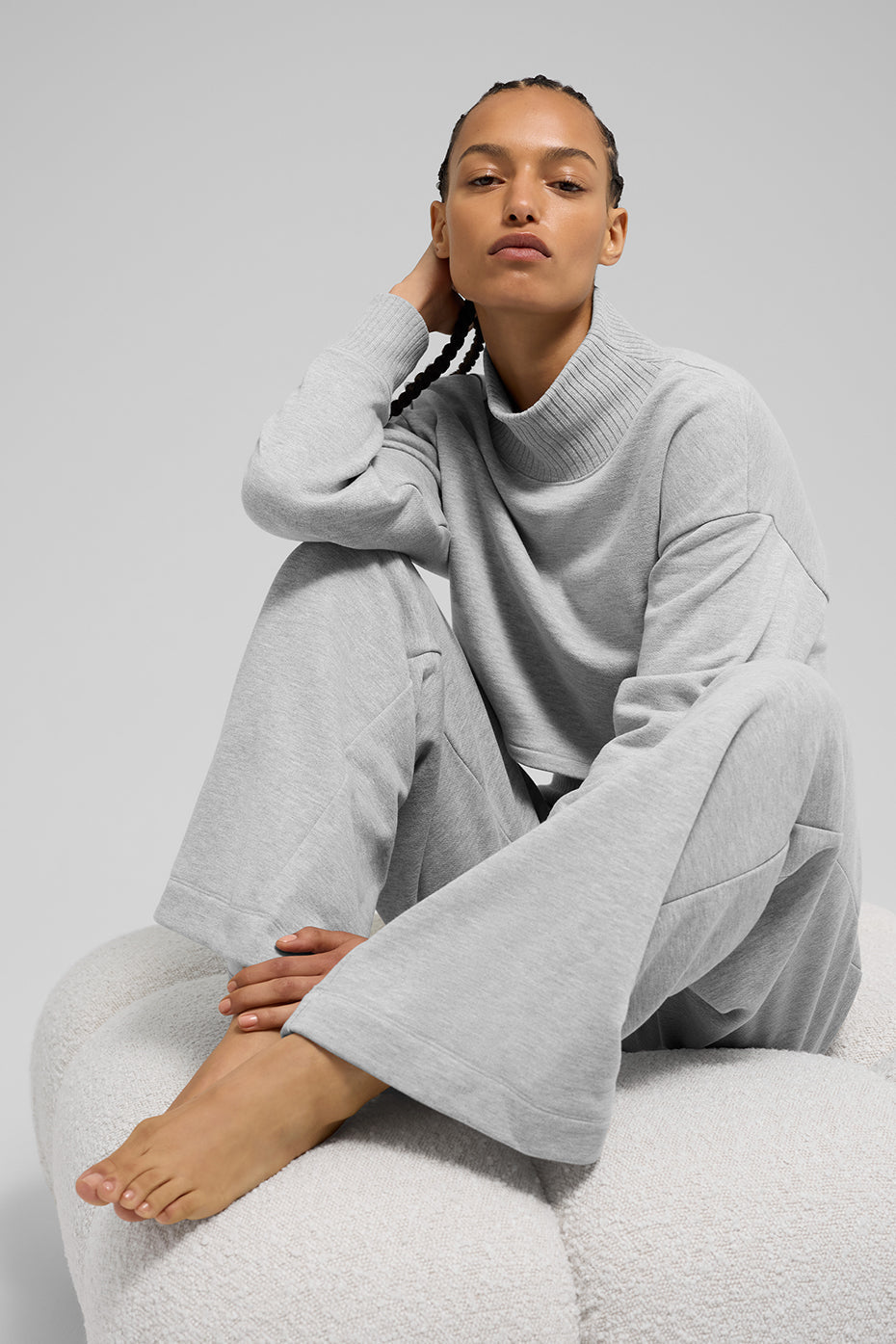 Alo Yoga Women'S Serenity Wide Leg Sweatpant