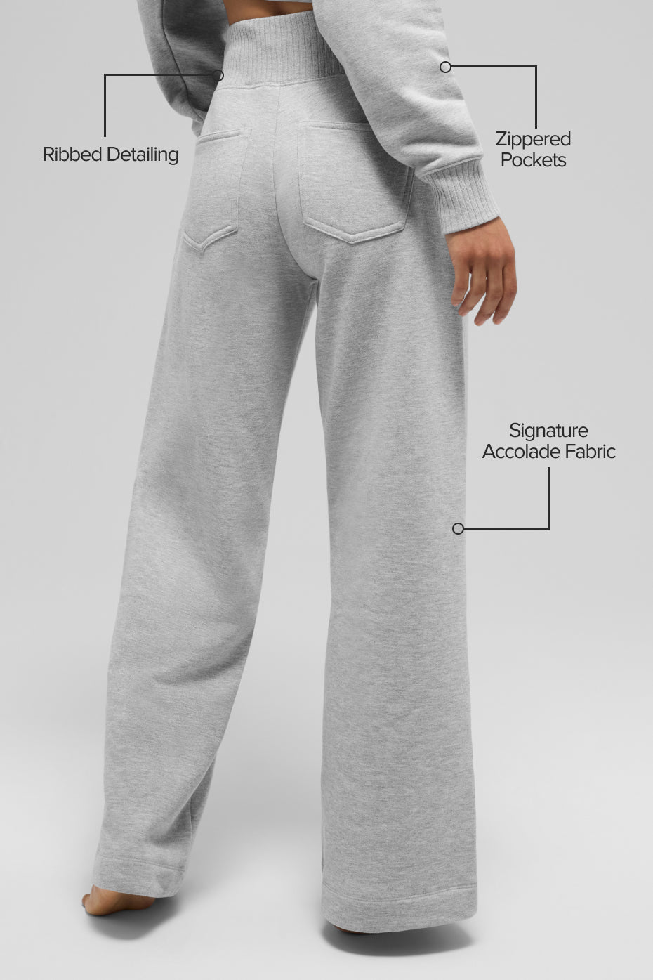 Alo Yoga Women'S Serenity Wide Leg Sweatpant