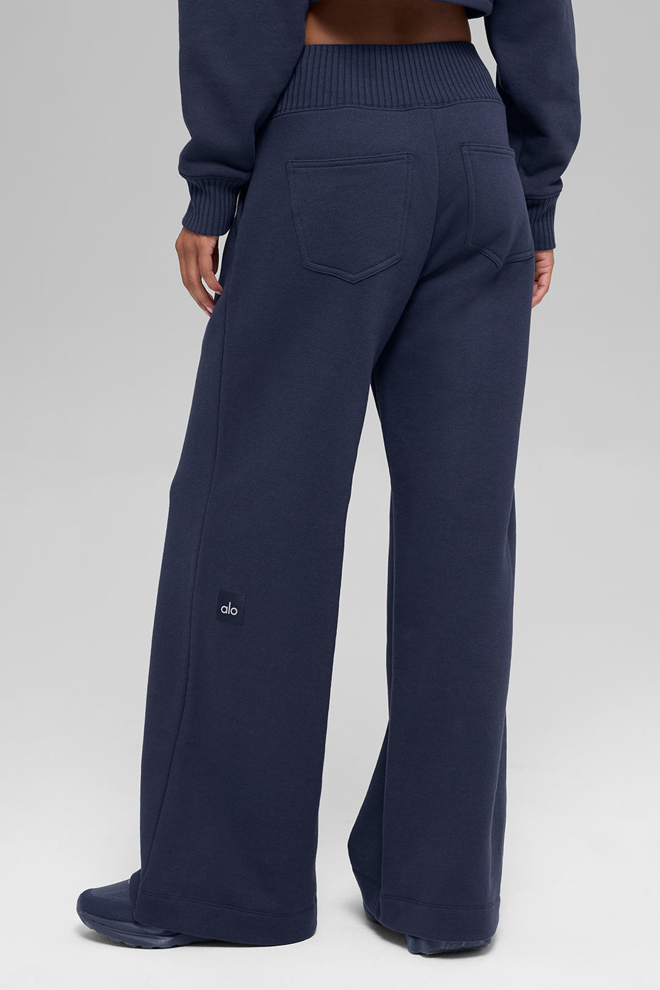 Alo Yoga Women'S Serenity Wide Leg Sweatpant