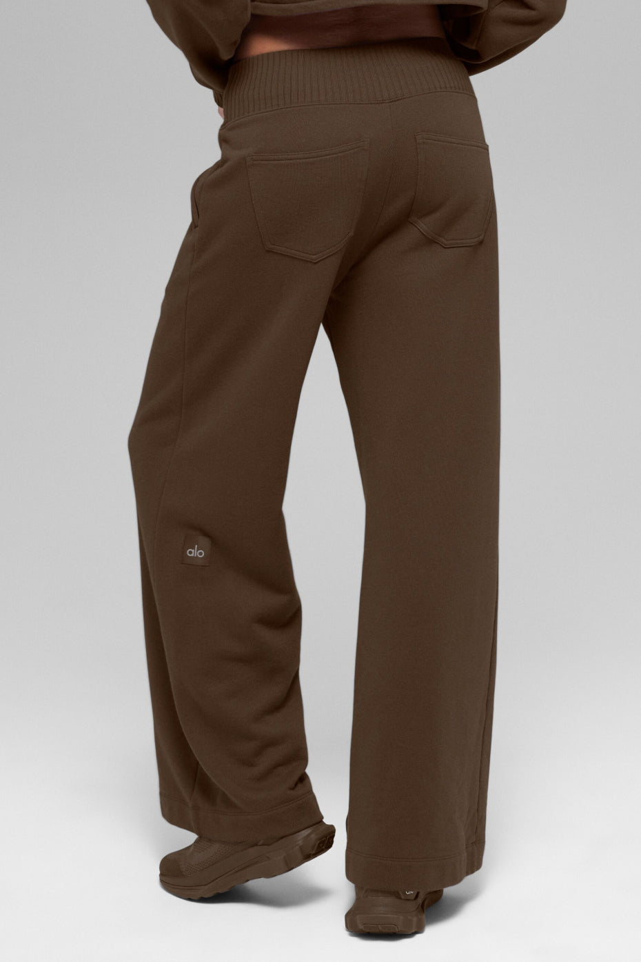 Alo Yoga Women'S Serenity Wide Leg Sweatpant