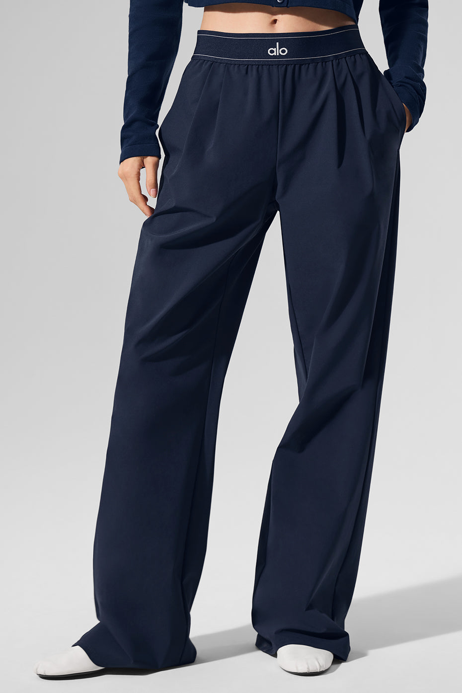 Alo Yoga Women'S Suit Up Trouser (Long)