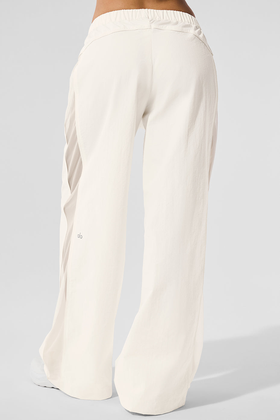 Alo Yoga Women'S High-Waist Origin Wide Leg Track Pant