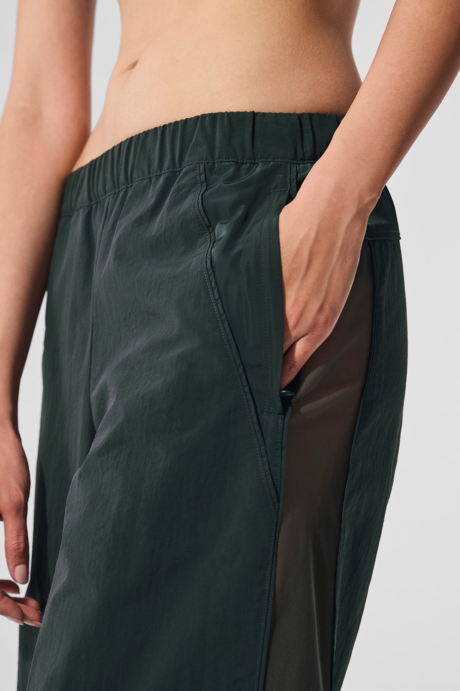 Alo Yoga High-Waist Origin Wide Leg Track Pant