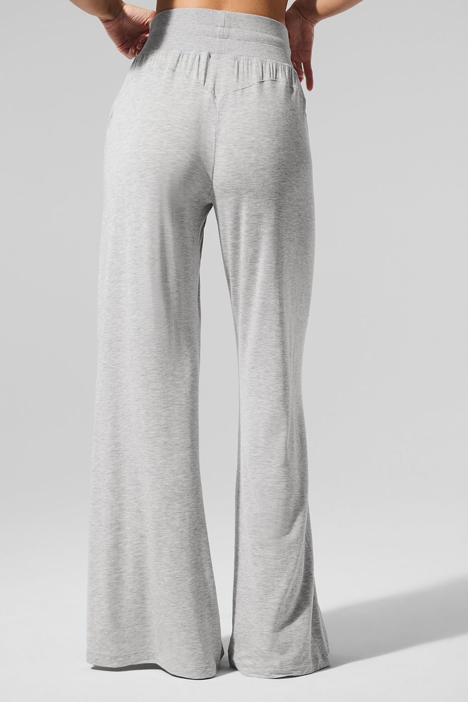 Alo Yoga Women'S Semi-Sheer Delicate Lounge Flare Pant
