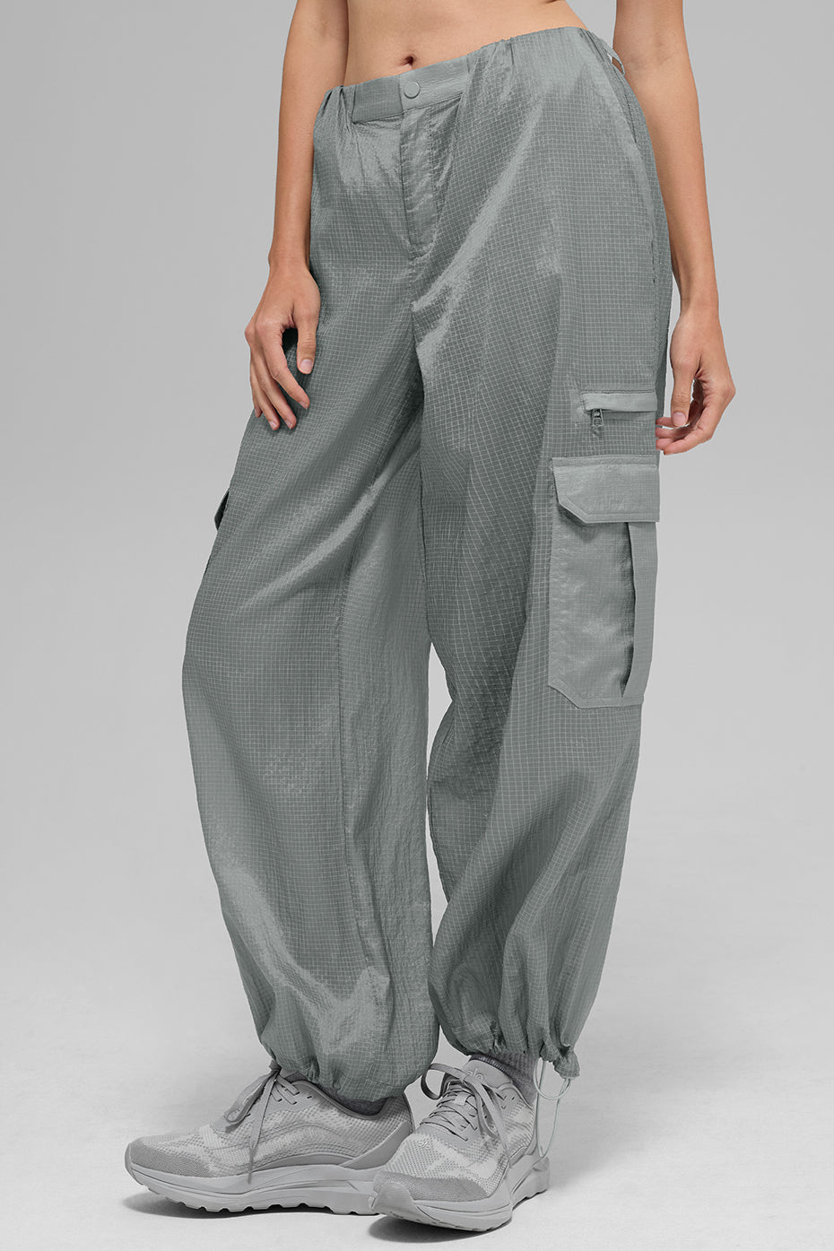Alo Yoga Women'S Sheer Game Time Wide Leg Jogger