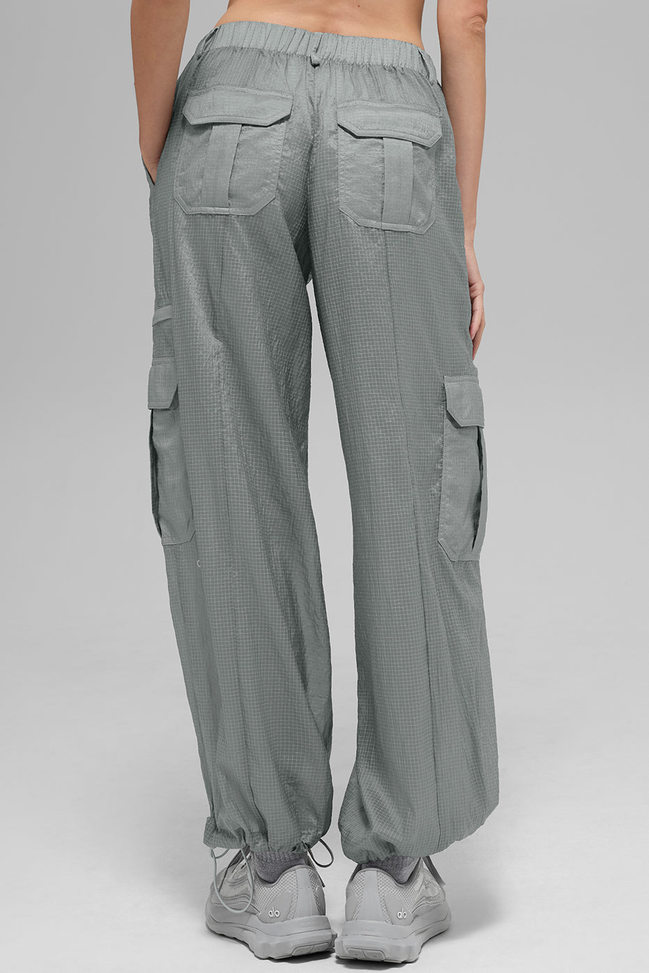 Alo Yoga Women'S Sheer Game Time Wide Leg Jogger