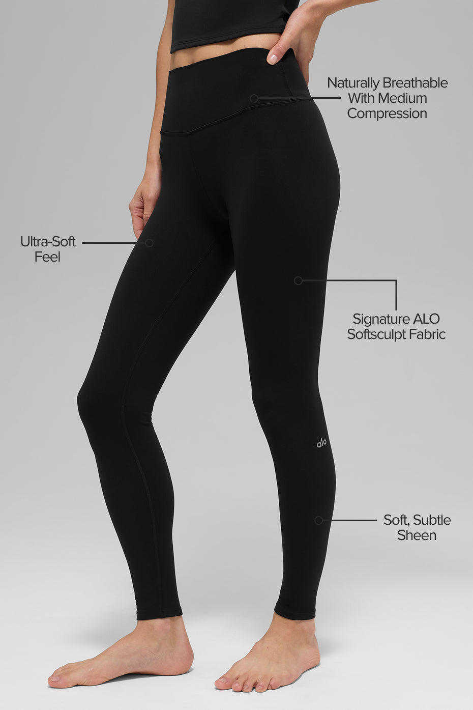 Alo Yoga Women'S Alo Softsculpt High-Waist Legging