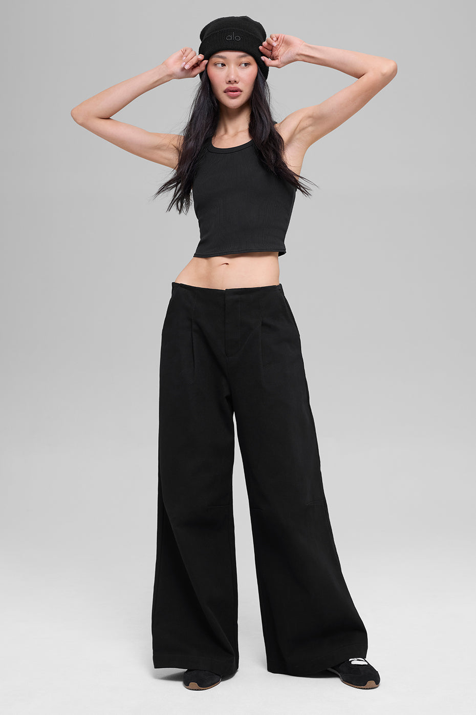 Alo Yoga Women'S High-Waist Main Character Wide Leg Trouser
