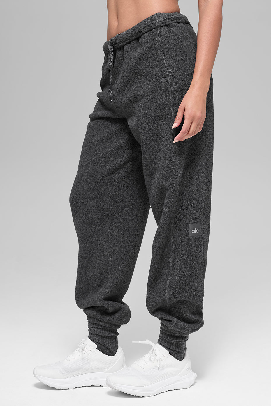 Alo Yoga Women'S Polar Fleece High-Waist Retreat Jogger