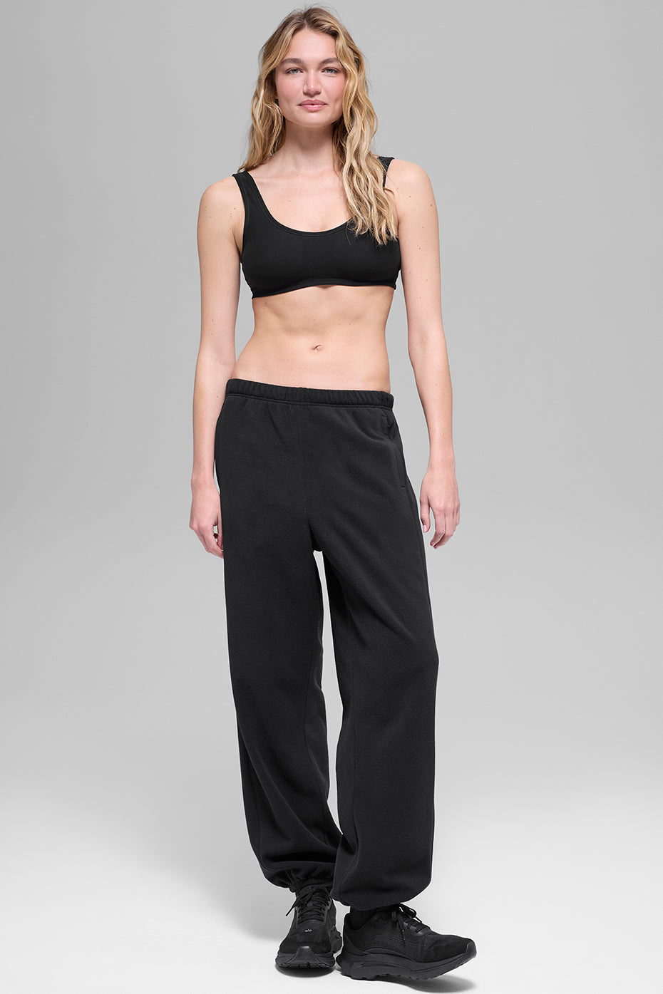 Alo Yoga Women'S Polar Fleece High-Waist Retreat Jogger