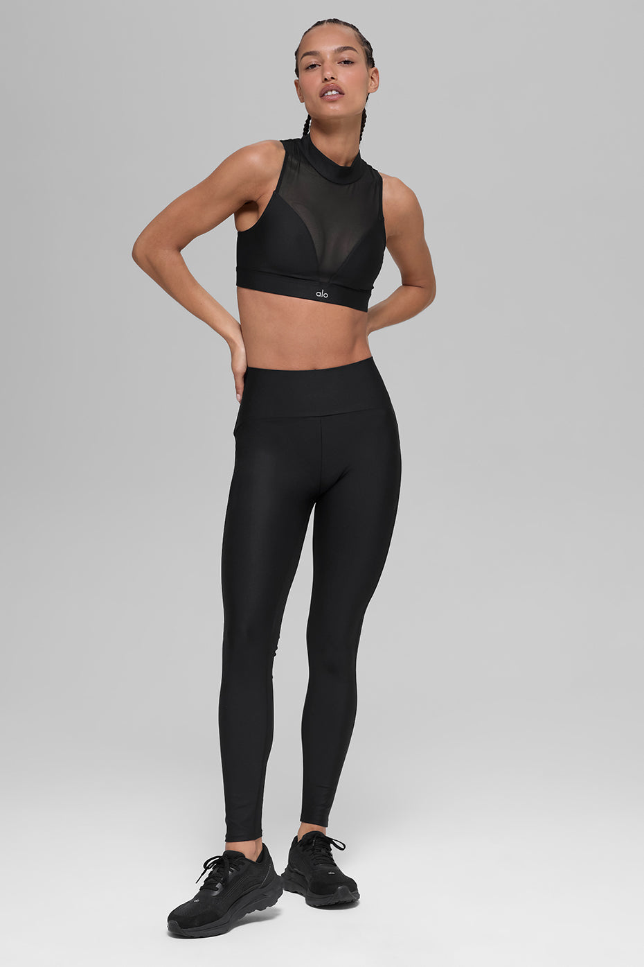 Alo Yoga Women'S Airlift High-Waist Mesh Infatuation Legging