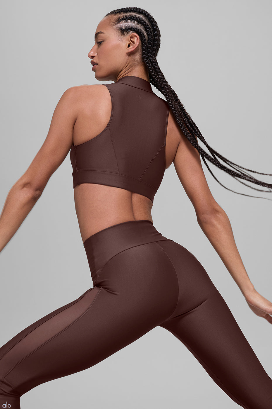 Alo Yoga Women'S Airlift High-Waist Mesh Infatuation Legging