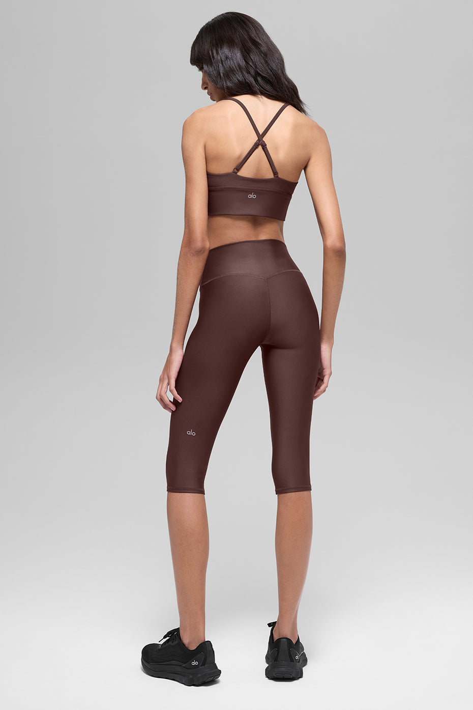 Alo Yoga Women'S 16'' High-Waist Airlift Capri