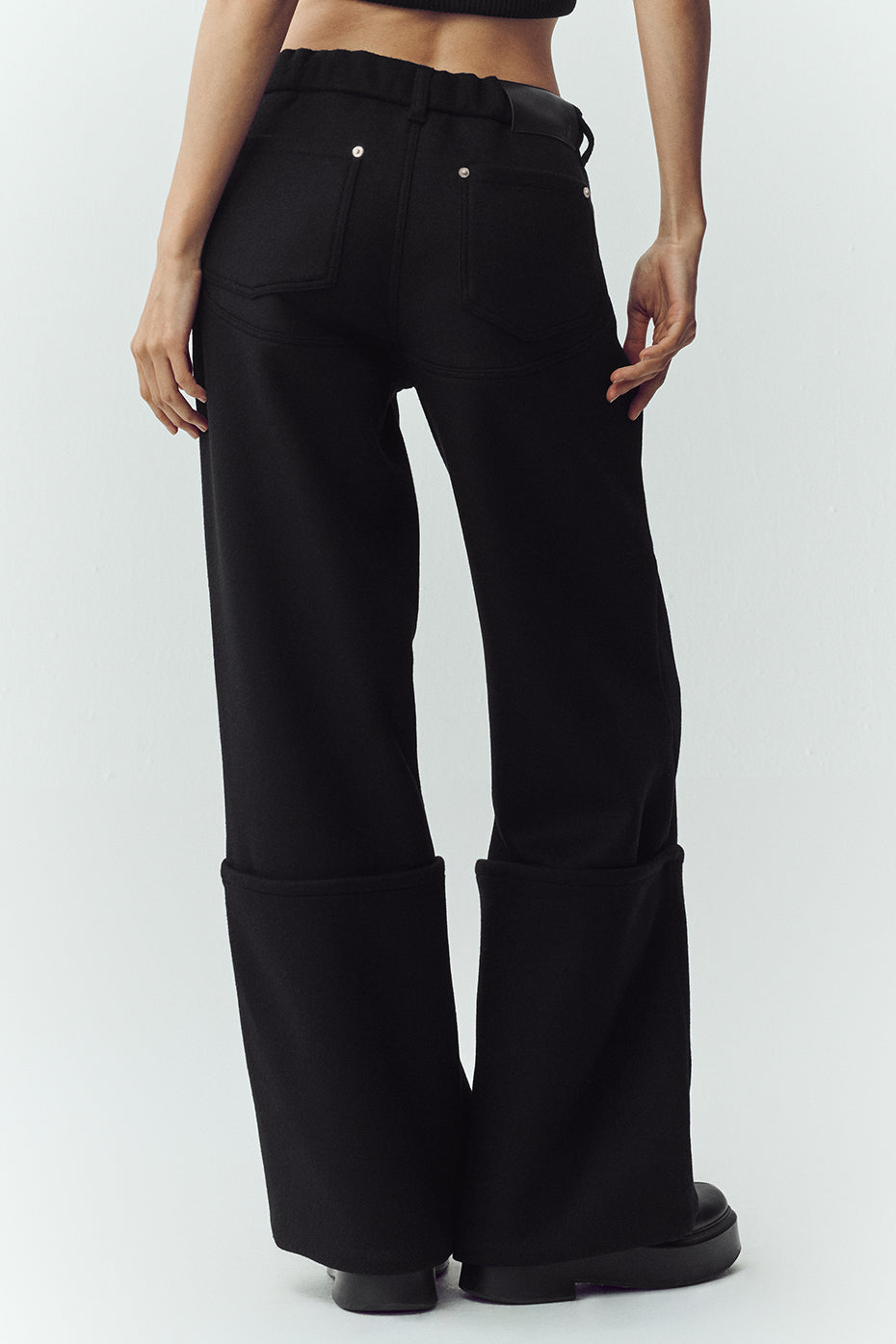 Alo Yoga Women'S Wool Blend Nightcap Wide Leg Pant