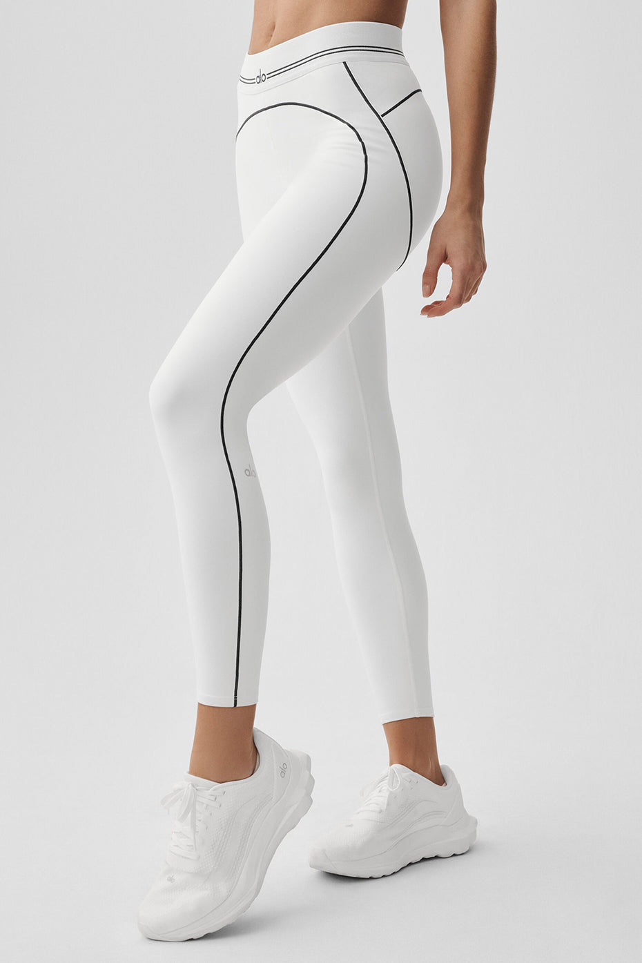 Alo Yoga Women'S Airbrush High-Waist 7/8 Heart Throb Legging