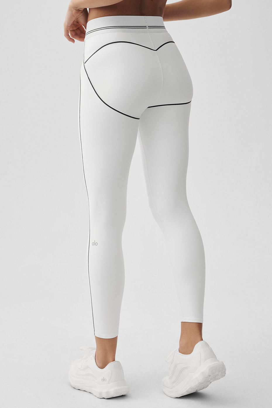 Alo Yoga Women'S Airbrush High-Waist 7/8 Heart Throb Legging