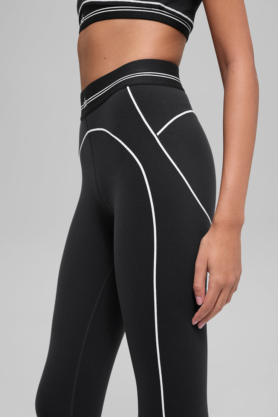 Alo Yoga Women'S Airbrush High-Waist 7/8 Heart Throb Legging