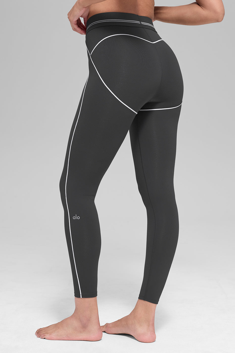 Alo Yoga Women'S Airbrush High-Waist 7/8 Heart Throb Legging