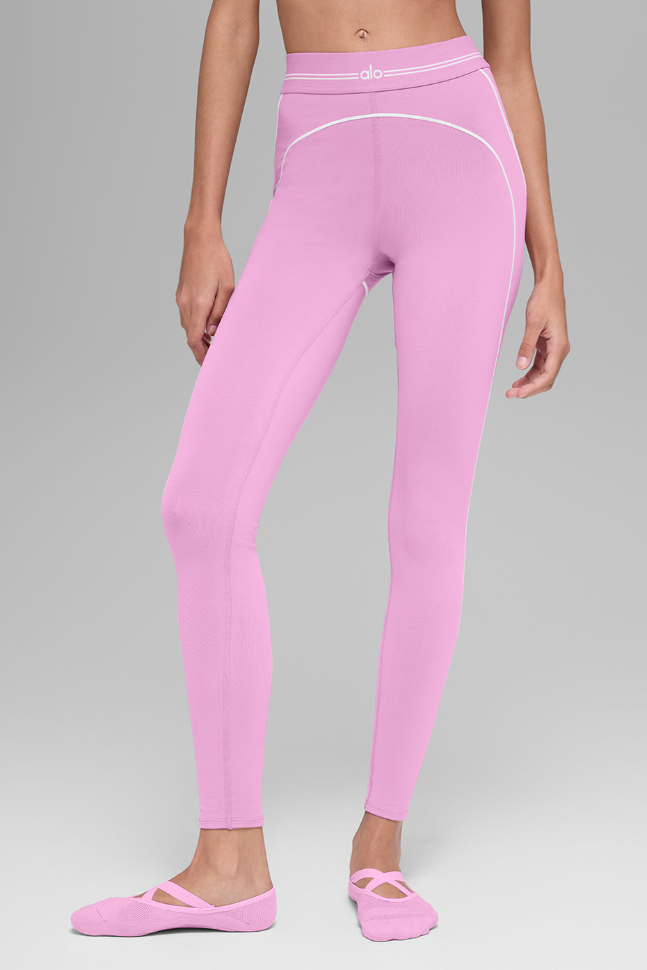 Alo Yoga Women'S Airbrush High-Waist 7/8 Heart Throb Legging