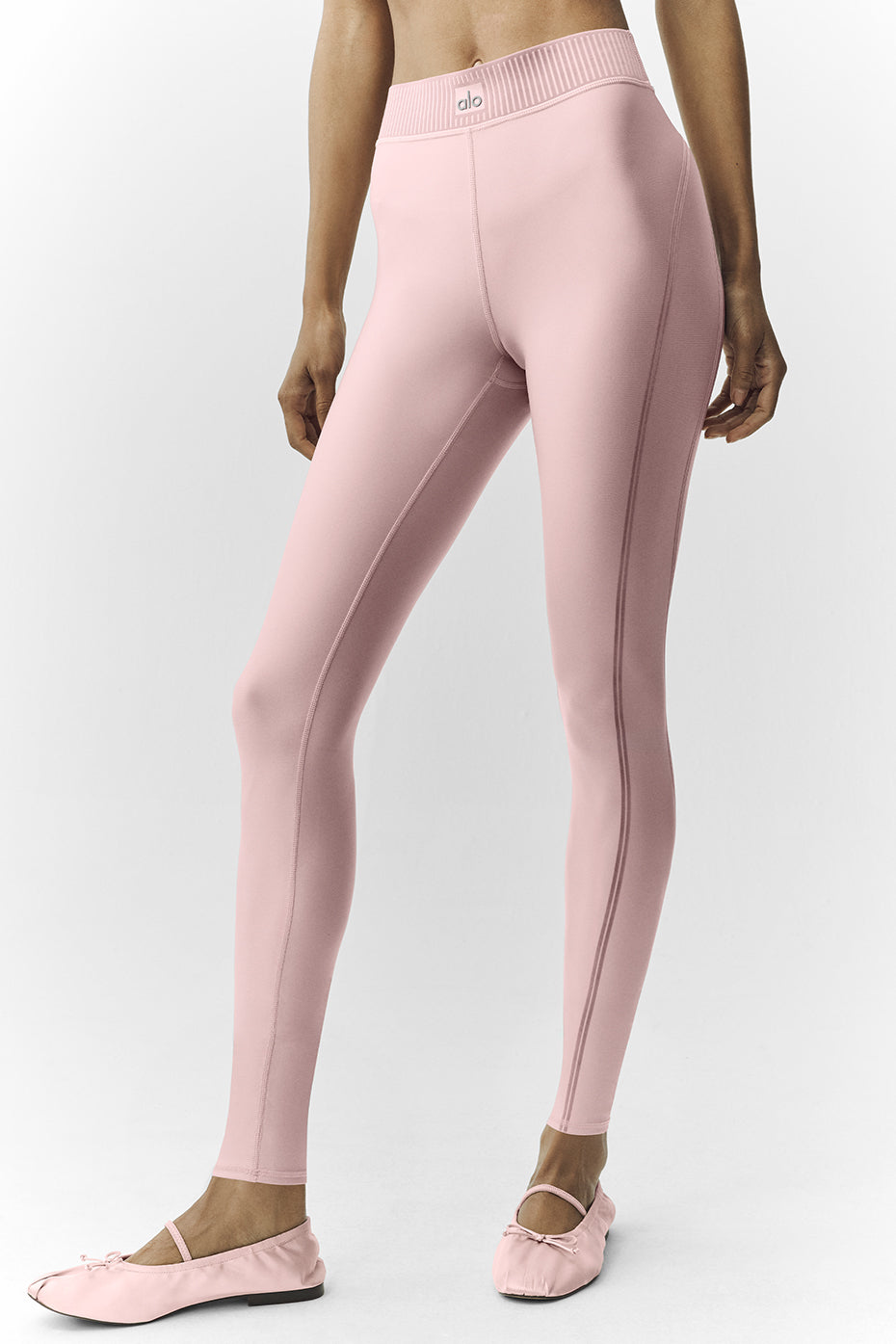 Alo Yoga Women'S Airlift Line Up Mirage 7/8 Legging