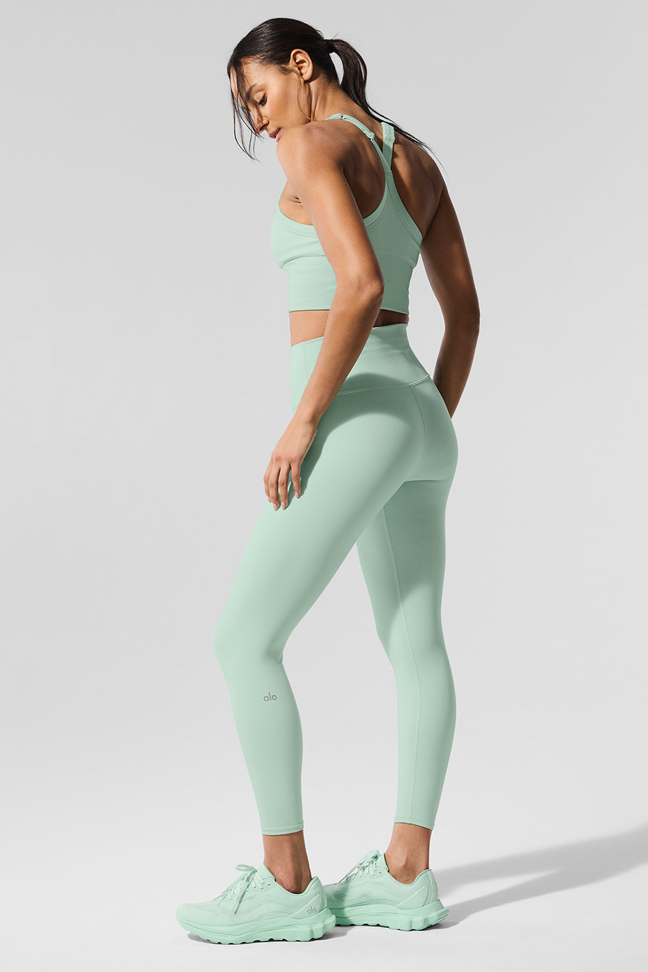 Alo Yoga Women'S 7/8 High-Waist Airbrush Legging