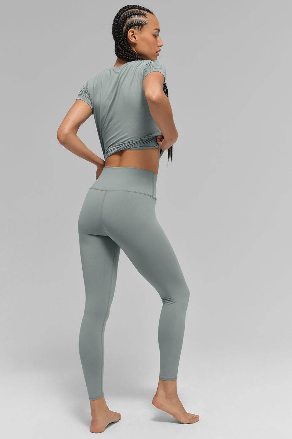 Alo Yoga Women'S 7/8 High-Waist Airbrush Legging