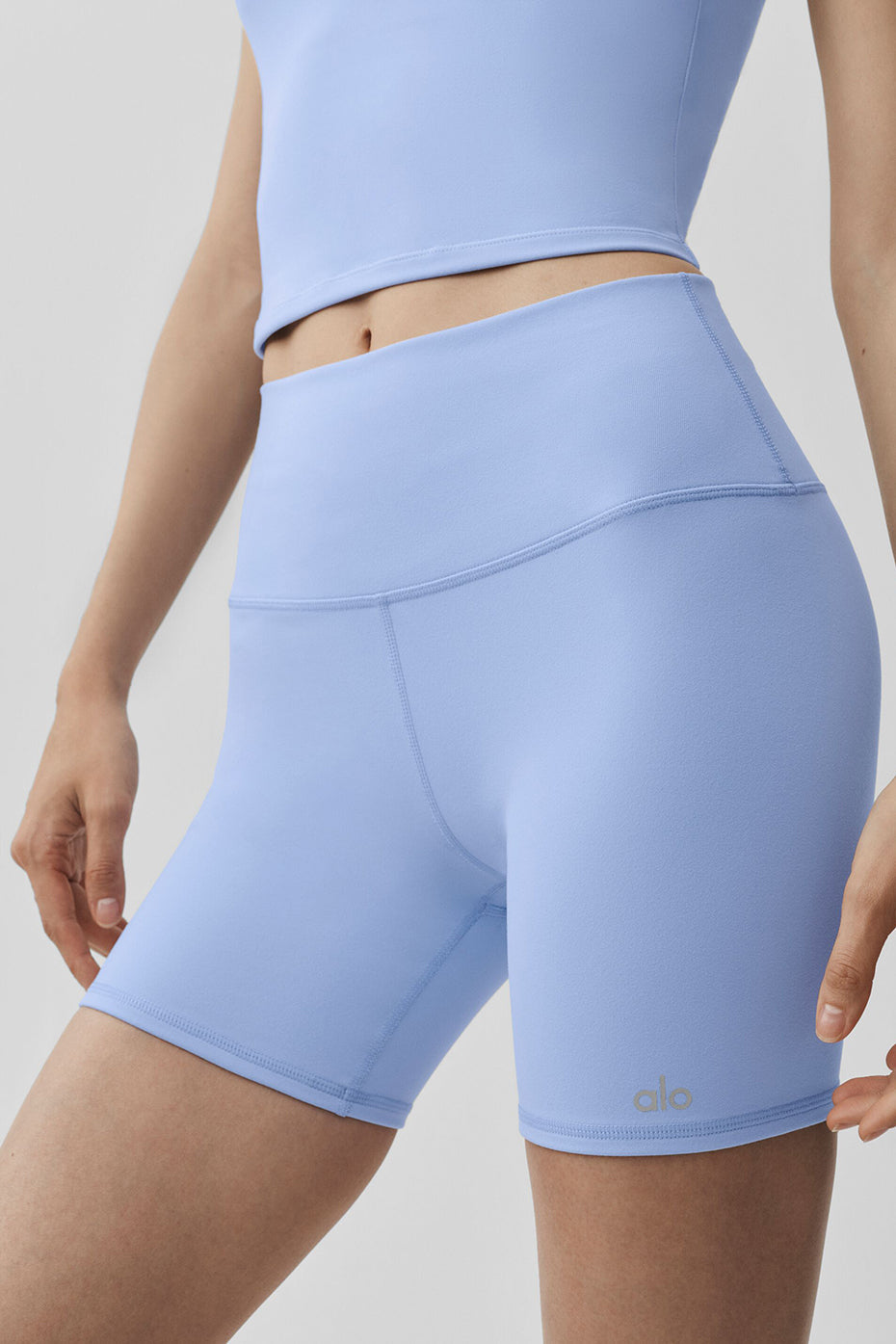 Alo Yoga Women'S 5" Airbrush High-Waist Biker Short