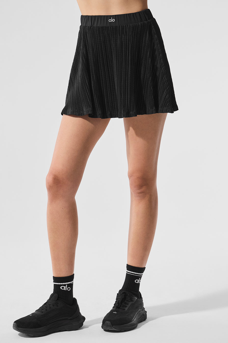 Alo Yoga Micro Plisse Tennis Skirt