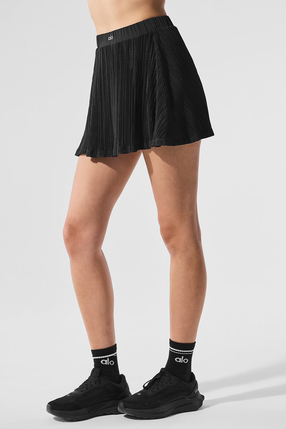 Alo Yoga Women'S Micro Plisse Tennis Skirt