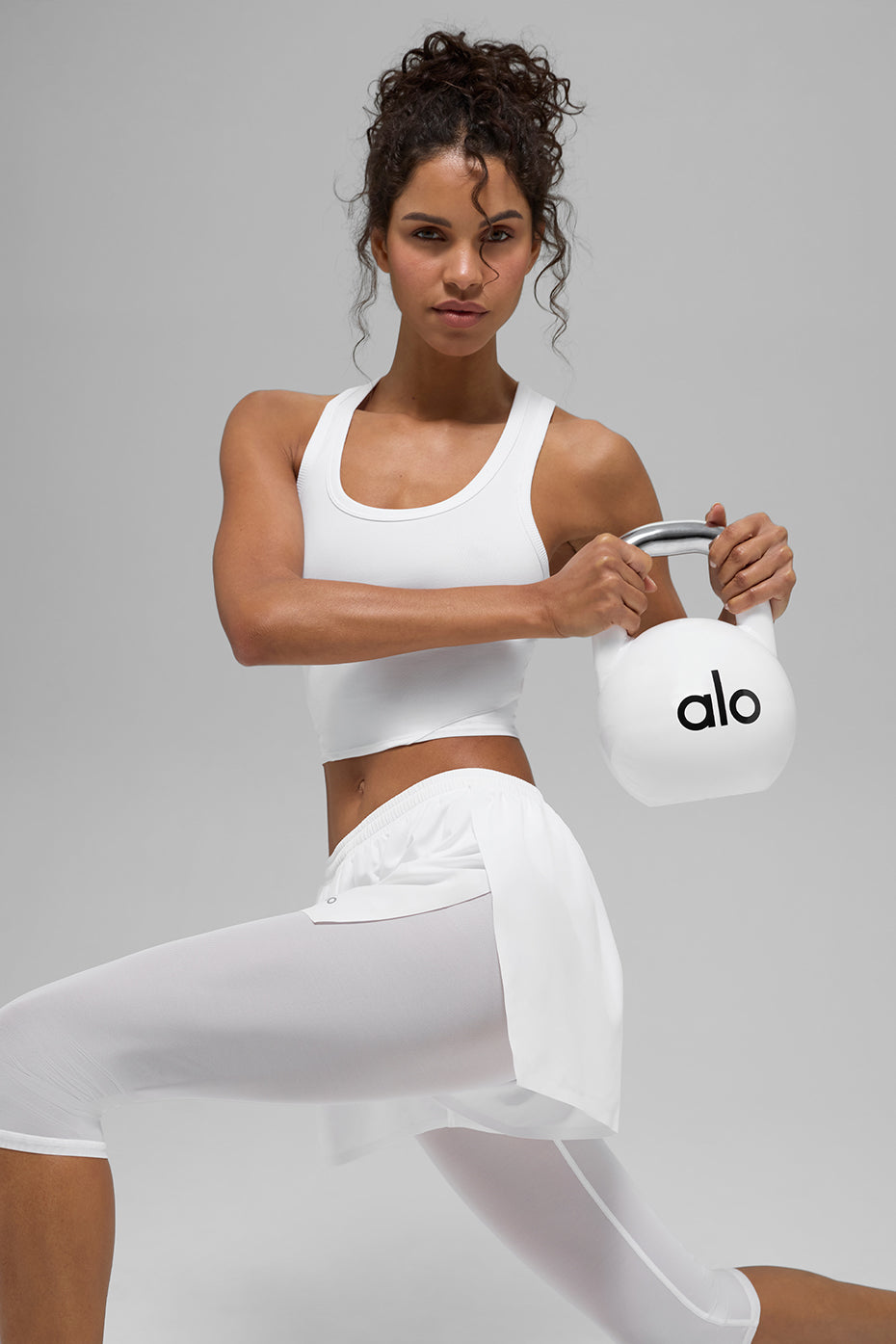 Alo Yoga Women'S Mesh Front Runner 2 In 1 Short