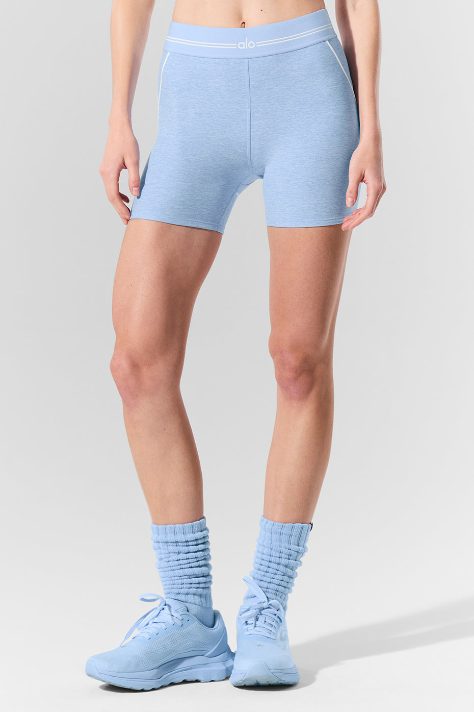 Alo Yoga Women'S 4” Alosoft High-Waist Heart Throb Short