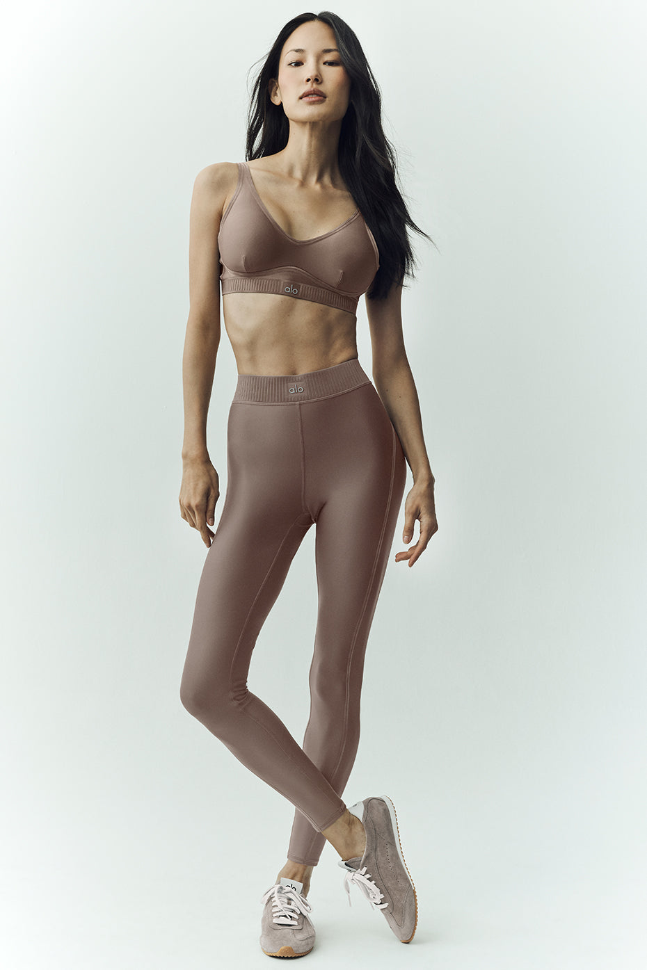 Alo Yoga Women'S Airlift Line Up Mirage Bra