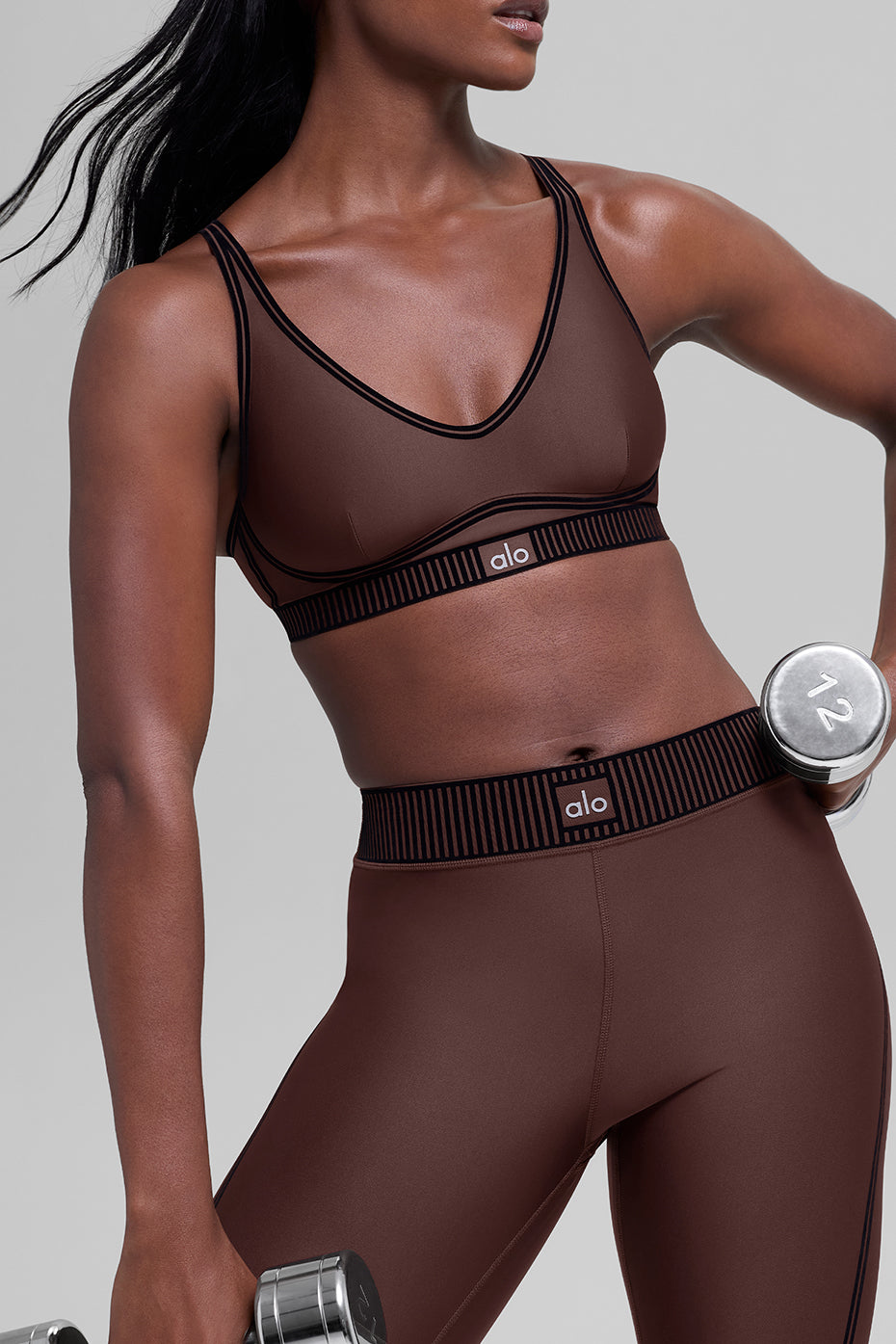 Alo Yoga Women'S Airlift Line Up Bra