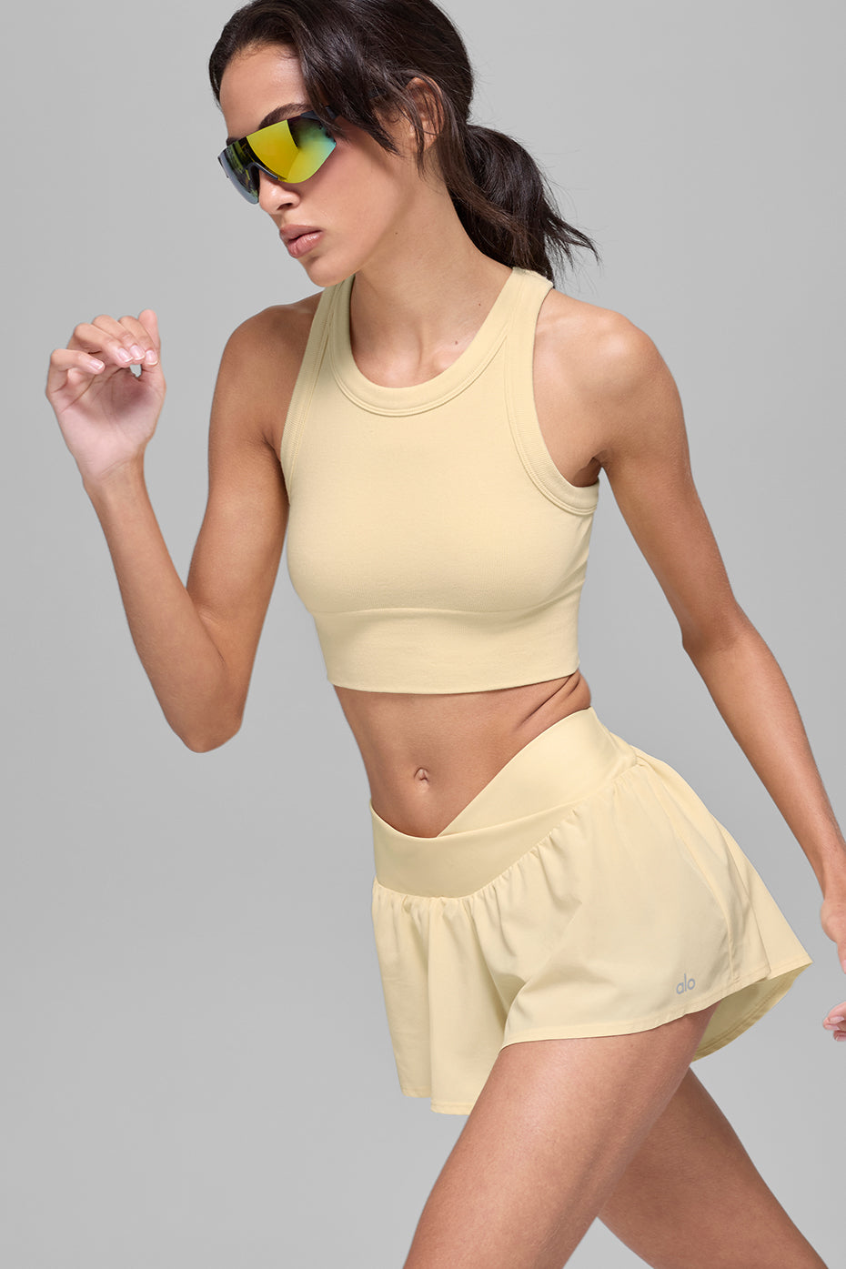 Alo Yoga Women'S Seamless Delight High Neck Bra