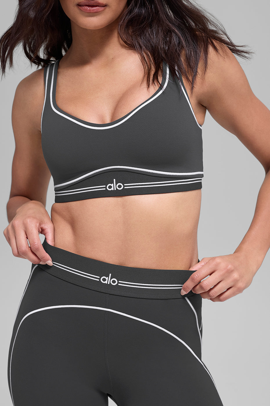 Alo Yoga Women'S Airbrush Heart Throb Bra