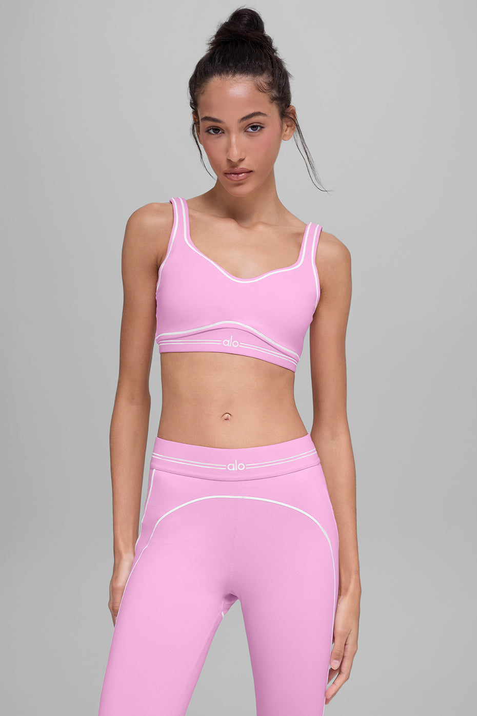 Alo Yoga Women'S Airbrush Heart Throb Bra