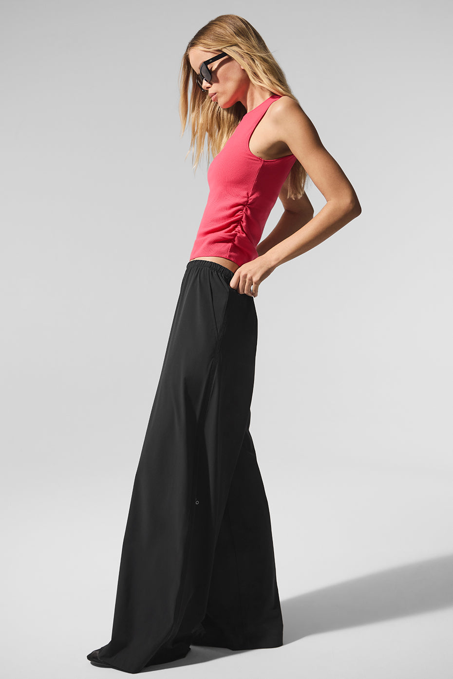 Alo Yoga Women'S Ribbed En Pointe Tank