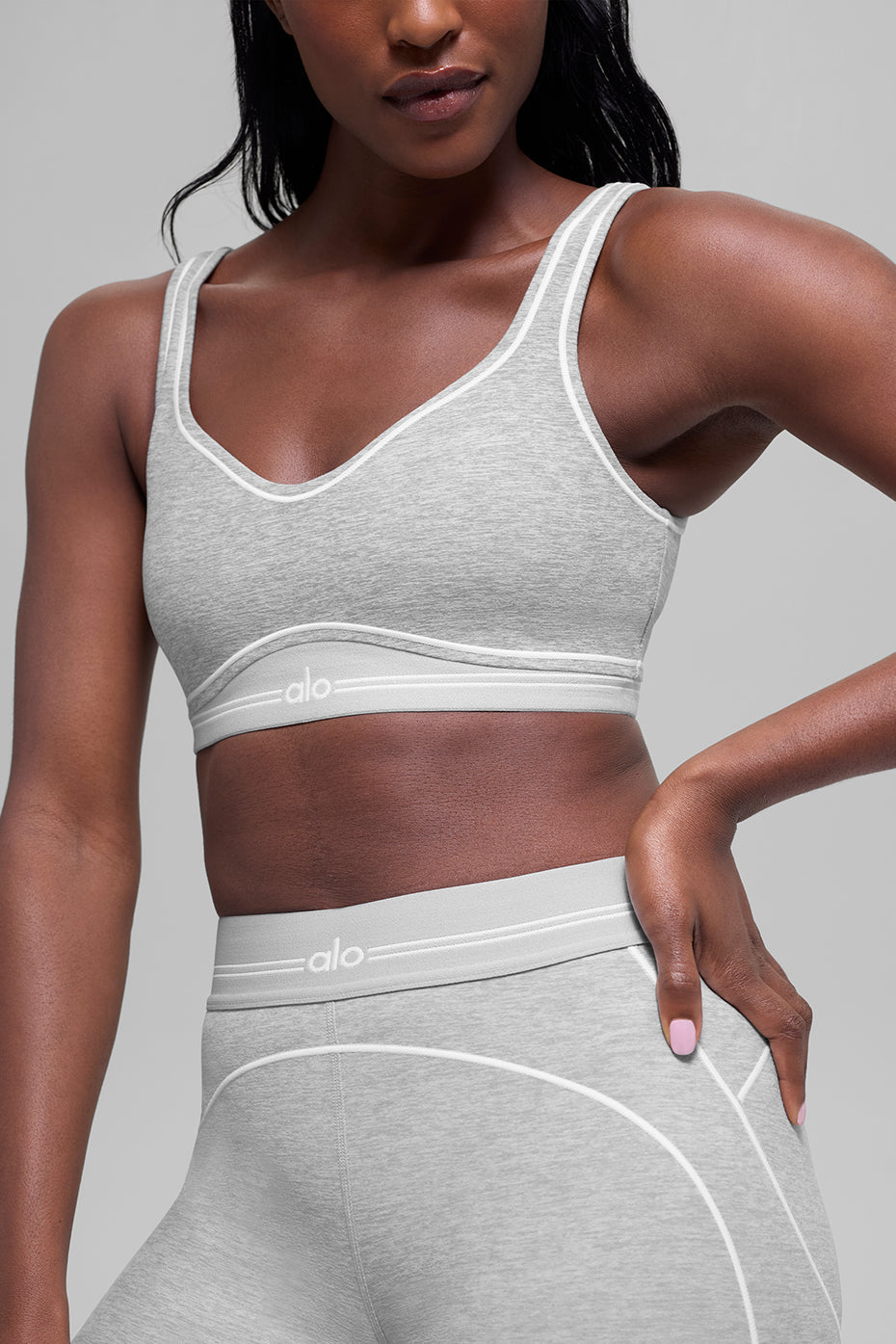 Alo Yoga Women'S Alosoft Heart Throb Bra