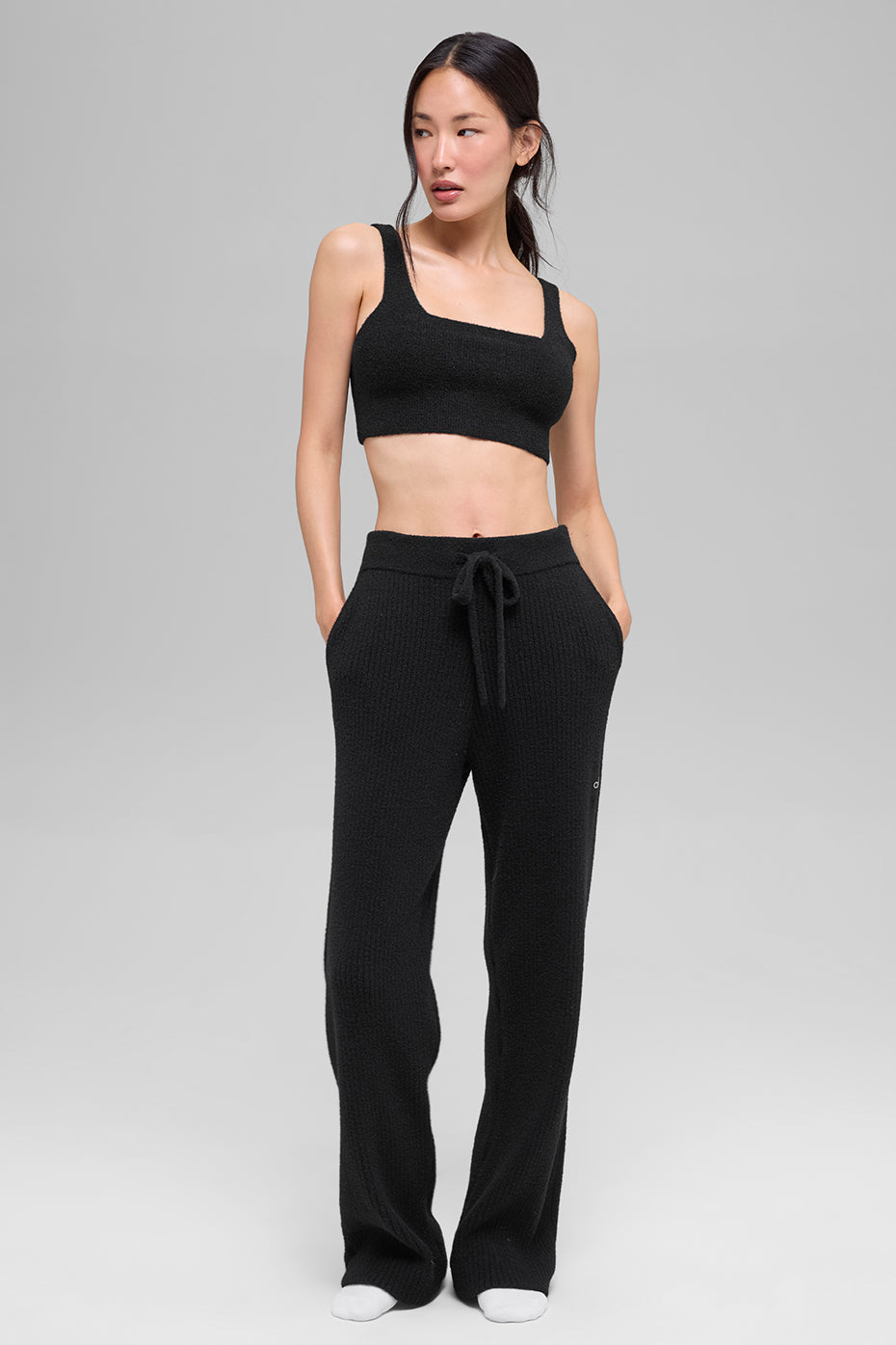 Alo Yoga Women'S Snuggle Up Sweater Bra