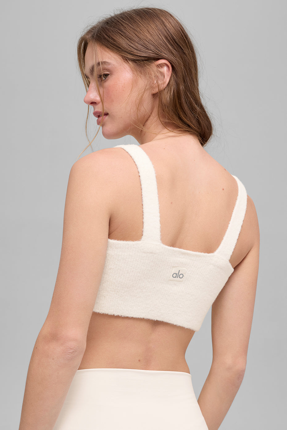 Alo Yoga Women'S Snuggle Up Sweater Bra
