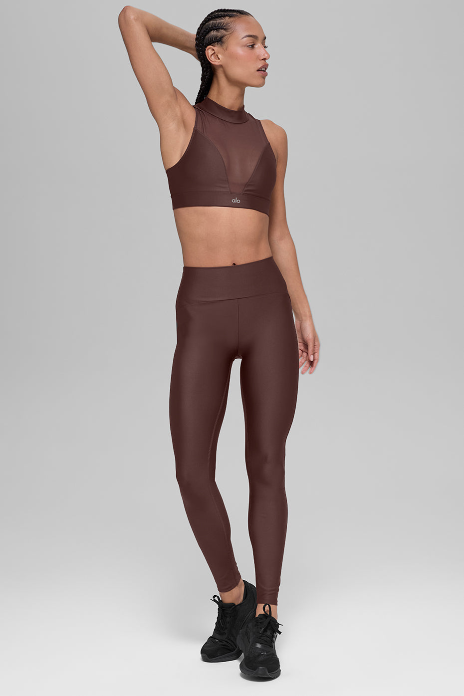 Alo Yoga Women'S Airlift Mesh Infatuation Bra