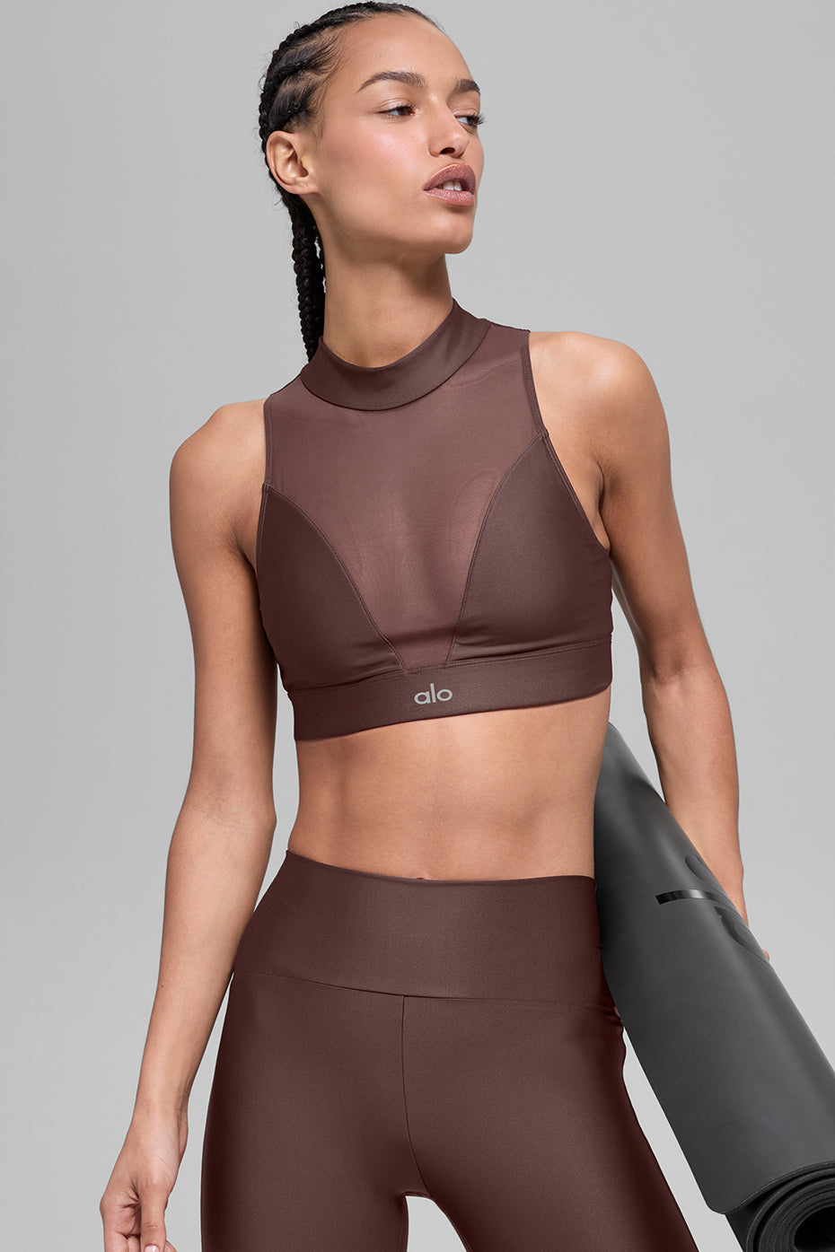 Alo Yoga Women'S Airlift Mesh Infatuation Bra