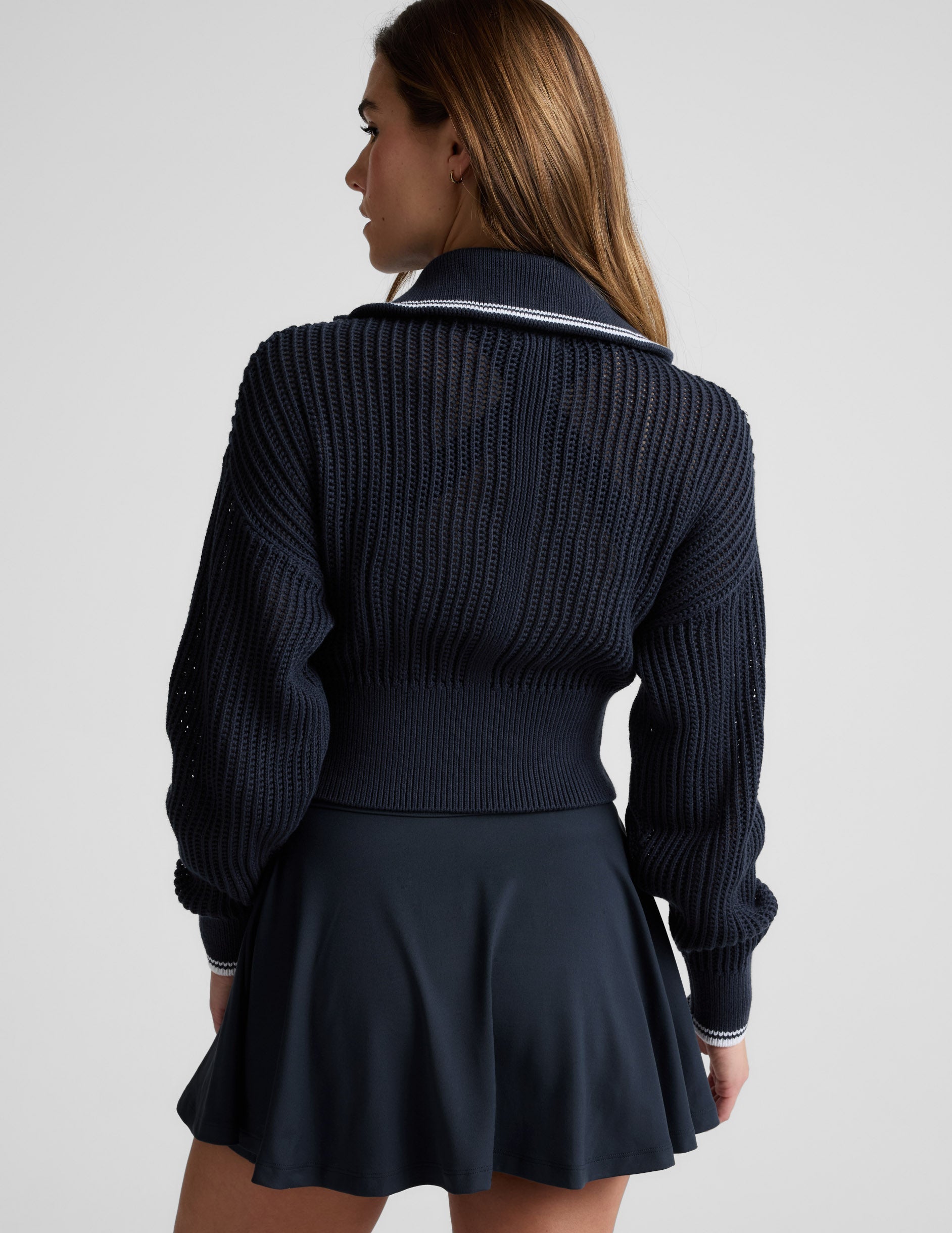 Beyond Yoga Heres The Stitch Zip Sweater Women's